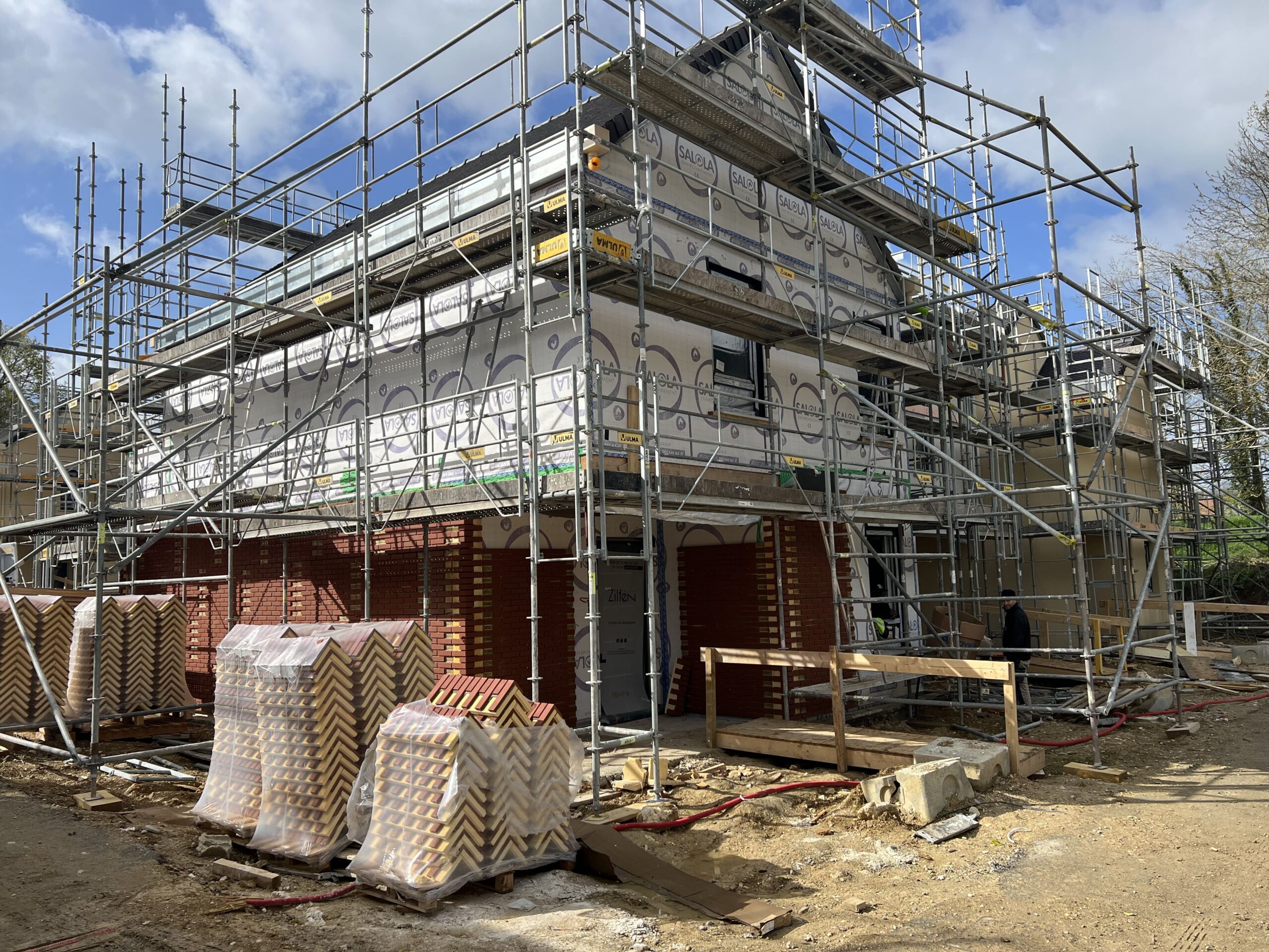 Isolation thermique par l'extérieur Coupvray