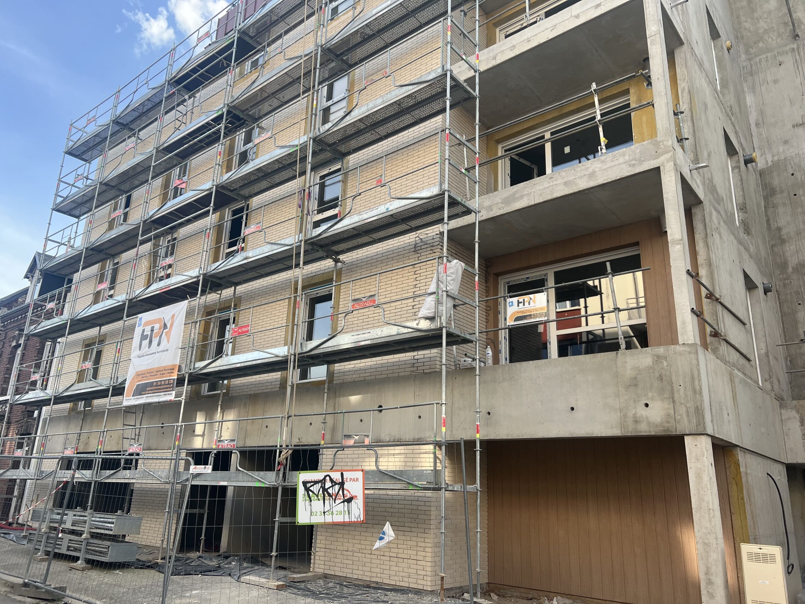 Ravalement de façade -Rouen